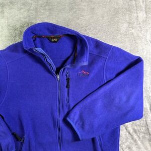 VTG LL Bean Outdoors Fleece Jacket Full Zip Outdoors Purple Jacket (READ)